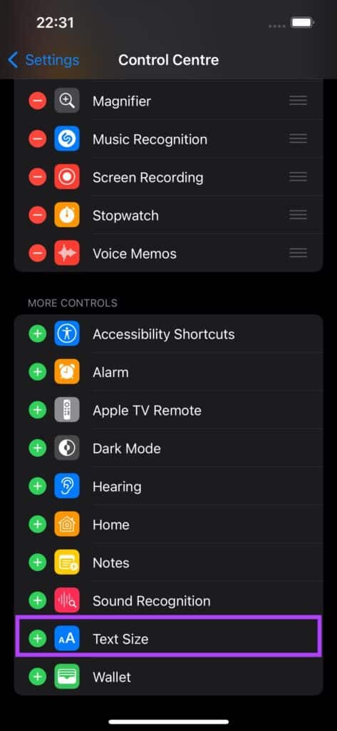 app-text-size-3-473x1024-1 كيفية تغيير حجم نص التطبيق الفردي على iPhone