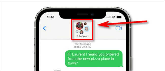 apple_group_text_tap_group كيفية ترك دردشة جماعية على iPhone على Messages