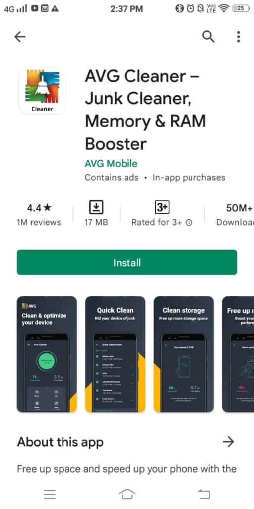 avg-cleaner-battery-booster-512x1024-1 أفضل 8 تطبيقات لتنظيف الهاتف لنظام Android