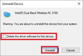 check-the-box-delete-the-driver-and-click-uninstal-1 إصلاح خطأ اتصال الشبكة 0x00028002