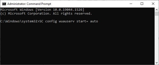 command-prompt-window-1-1 إصلاح خطأ 0x8007000d في تحديث Windows