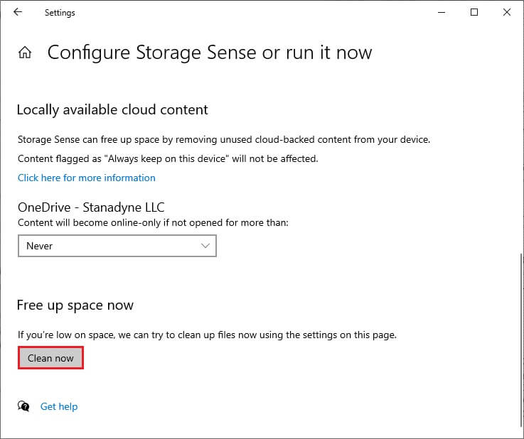 configure-storage-sense-or-run-it-now-window-1-1 إصلاح خطأ 0x8007000d في تحديث Windows