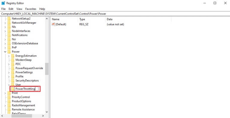 create-a-powerthrottling-folder-768x393-1 إصلاح الاختناق الحراري للكمبيوتر المحمول