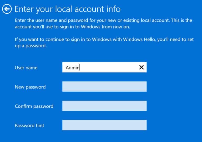 create-local-account-Resolve-We-Need-to-Fix-Your-Account-Message-on-Windows-768x542-1 أفضل 7 طرق لإصلاح رسالة الخطأ "نحتاج إلى إصلاح حسابك" على Windows 11