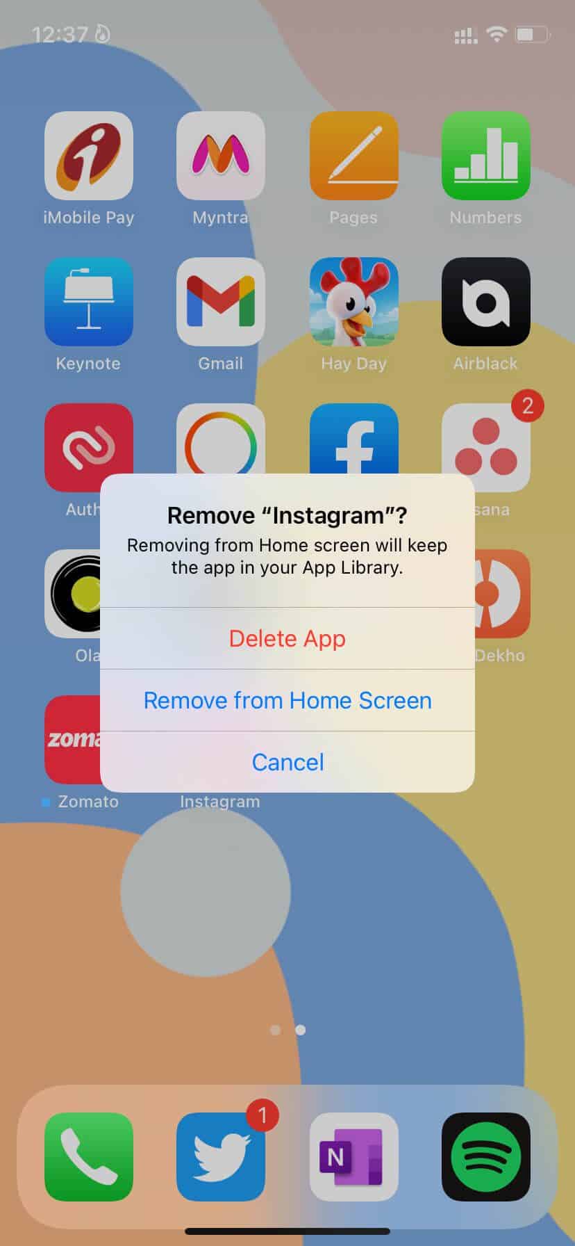delete-instagram أفضل 7 طرق لإصلاح عدم عمل إضافة ملصق Instagram