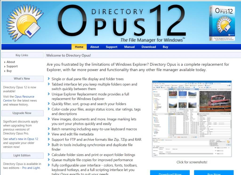 directory-opus-1024x744-1 19 أفضل مدير ملفات مجاني لنظام التشغيل Windows