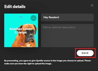 كيفية تغيير صورة قائمة تشغيل Spotify - %categories