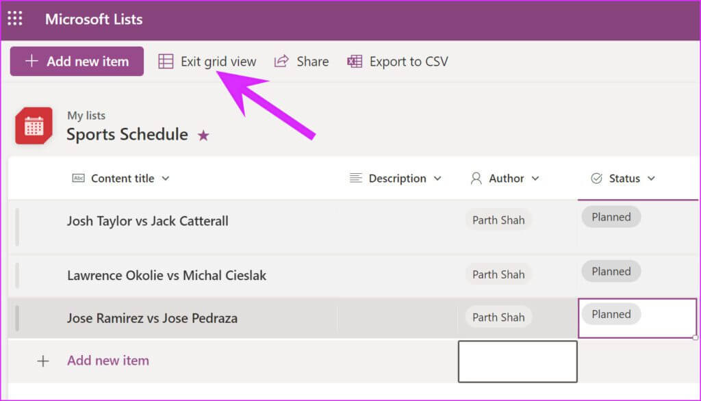 edit-grid-view-microsoft-lists-tips-1024x586-1 أفضل 10 نصائح وحيل في قوائم Microsoft لاستخدامها بكفاءة