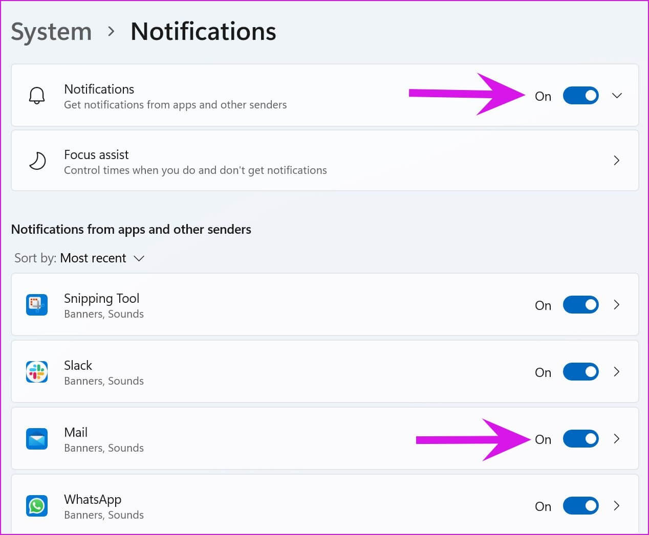 enable-notifications-for-mail-fix-mail-app-not-working-on-windows-11 أهم 8 طرق لإصلاح عدم عمل البريد والتقويم على Windows 11