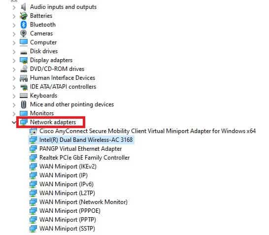 expand-the-network-adapter-by-clicking-on-it-1 إصلاح خطأ اتصال الشبكة 0x00028002