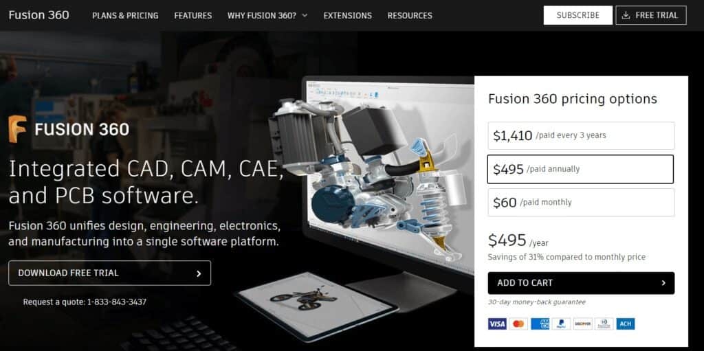 fusion-360-1024x511-1 26 أفضل برامج النمذجة ثلاثية الأبعاد