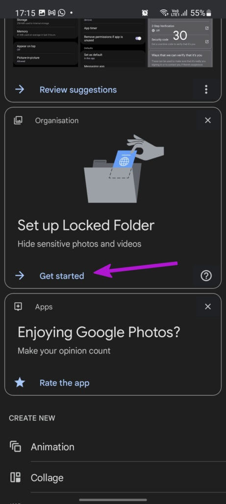 get-started-with-locked-folder-461x1024-1 أفضل 3 طرق لإخفاء الصور ومقاطع الفيديو على هواتف Samsung Galaxy