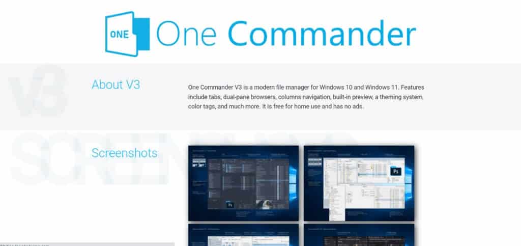 graphical-user-interface-website-description-aut-1024x483-1 19 أفضل مدير ملفات مجاني لنظام التشغيل Windows