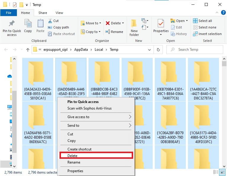 here-select-the-delete-option-3 إصلاح خطأ مستوى 10.0 لميزة DX11