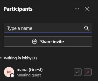 how-to-ensure-microsoft-teams-meeting-invitees-wait-in-the-lobby-step-12 كيفية التأكد من انتظار ضيوف اجتماع Microsoft Teams للضيوف في الردهة أو ساحة الانتظار