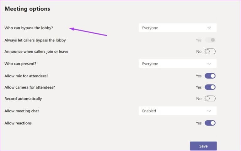 كيفية التأكد من انتظار ضيوف اجتماع Microsoft Teams للضيوف في الردهة أو ساحة الانتظار - %categories