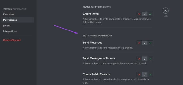 كيفية قفل قناة Discord على سطح المكتب والجوال - %categories