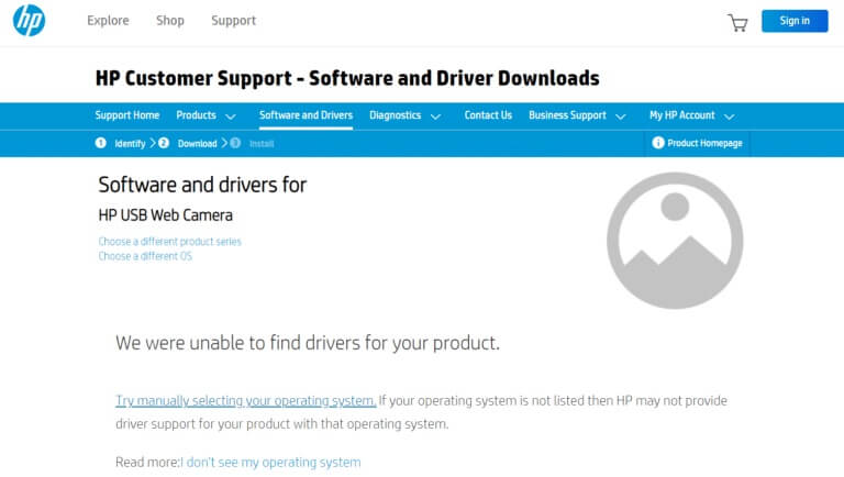 hp-camera-driver-download-official-website-768x434-1 إصلاح الخطأ 0xC00D36D5 لا توجد كاميرات مرفقة في Windows 10