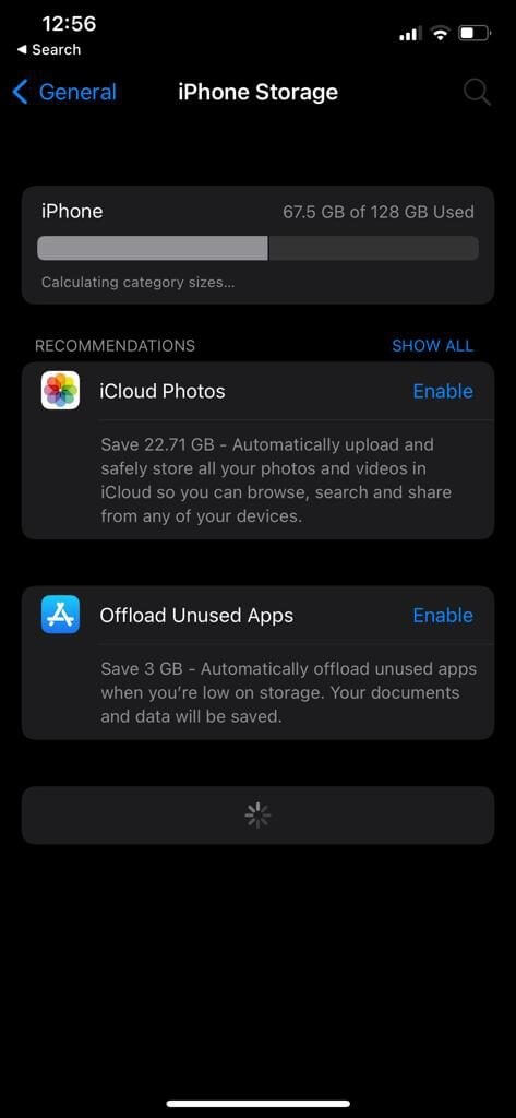 iPhone-Storage-Space-1 أفضل 7 طرق لإصلاح عدم إرسال صور WhatsApp من iPhone