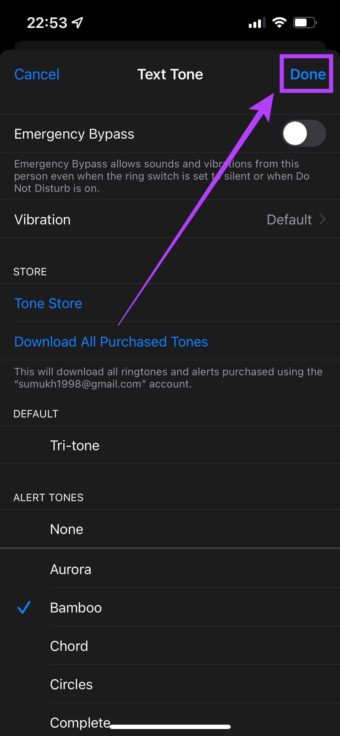 iPhone-custom-ringtone-8-1-2-1 كيفية تعيين نغمات مخصصة لجهات الاتصال على iPhone
