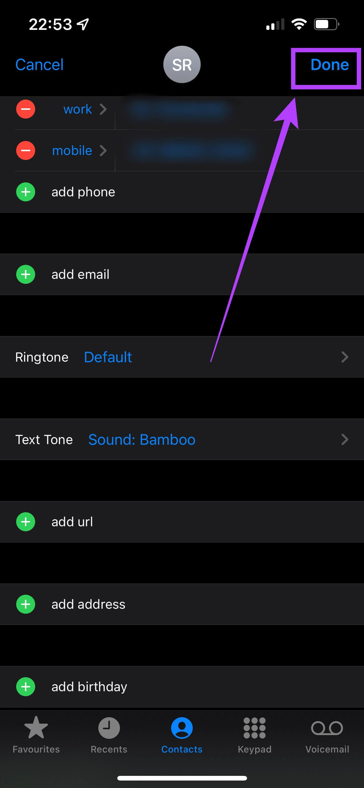 iPhone-custom-ringtone-9 كيفية تعيين نغمات مخصصة لجهات الاتصال على iPhone