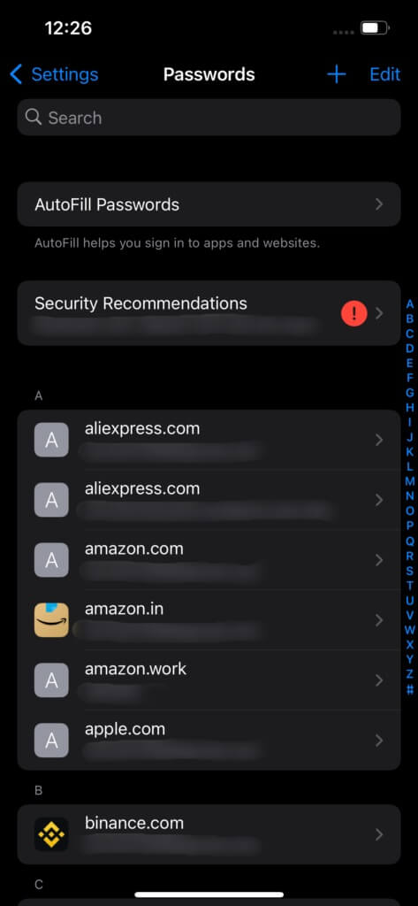 iPhone-passwords-4-1-473x1024-1 كيفية إظهار و عرض كلمات المرور المحفوظة على iPhone