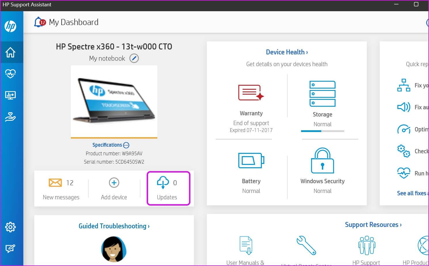 install-updates-fix-touchscreen-not-working-in-Windows-11 أفضل 9 طرق لإصلاح عدم عمل شاشة اللمس في Windows 11
