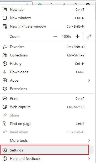 launch-edge-browser-and-navigate-to-settings-2 إصلاح خطأ تغيير شبكة Microsoft Edge في Windows 10