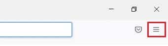 launch-firefox-and-click-on-the-application-menu-1 إصلاح Firefox قيد التشغيل بالفعل