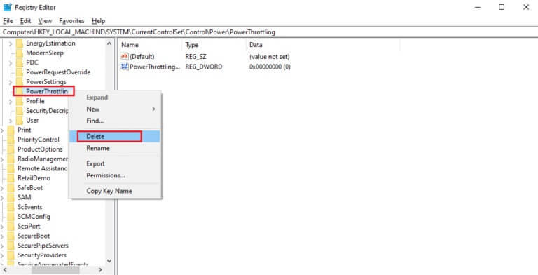 locate-the-powerthrottling-key-in-the-power-folder-768x392-1 إصلاح الاختناق الحراري للكمبيوتر المحمول