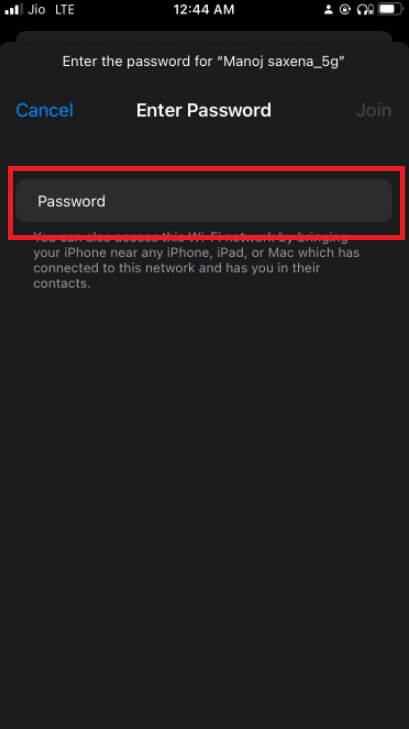 log-in-with-your-wi-fi-credentials إصلاح خطأ فشل التحقق عند الاتصال بخادم معرف Apple