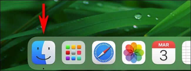 mac_click_finder_dock كيفية البحث عن التنزيلات على جهاز Mac