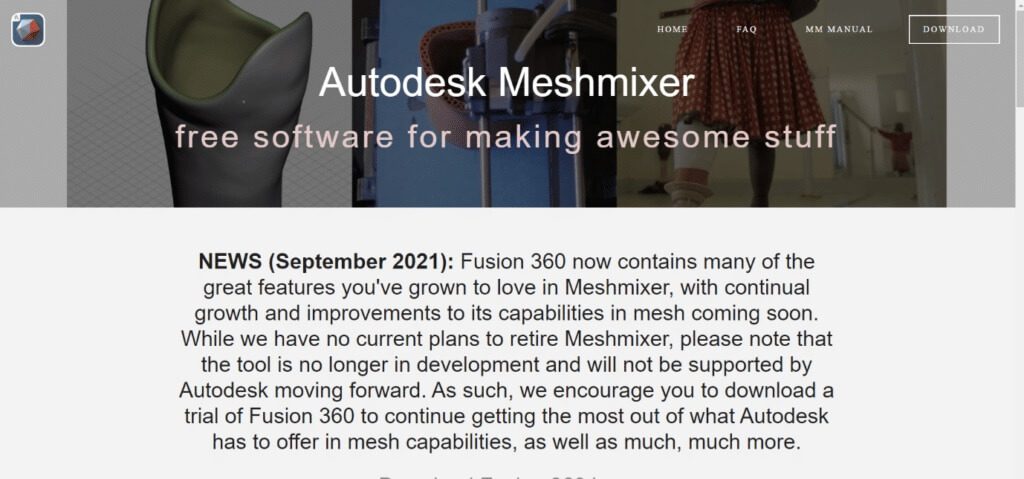 meshmixer-1024x479-1 26 أفضل برامج النمذجة ثلاثية الأبعاد