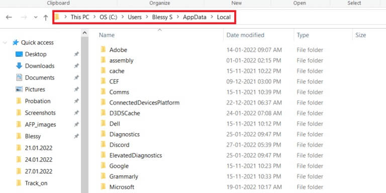 navigate-to-the-path-c-users-username-appdata-loc-768x384-1 كيفية إصلاح مشكلة تأخر مشاركة شاشة Discord