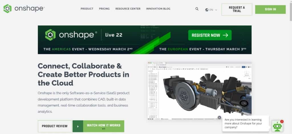 onshape-1024x472-1 26 أفضل برامج النمذجة ثلاثية الأبعاد