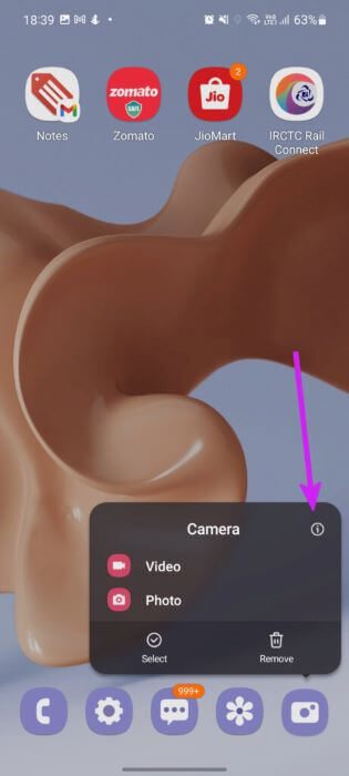 open-camera-info-menu-fix-camera-failed-on-samsung-461x1024-1 أفضل 9 طرق لإصلاح خطأ فشل الكاميرا في هواتف Samsung Galaxy