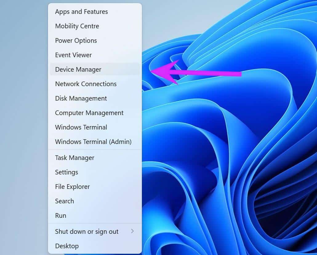 open-device-manager-Fix-Intel-Graphics-Panel-Not-Showing-After-Windows-11-Update-1 إصلاح عدم ظهور Intel Graphics بعد تحديث Windows 11