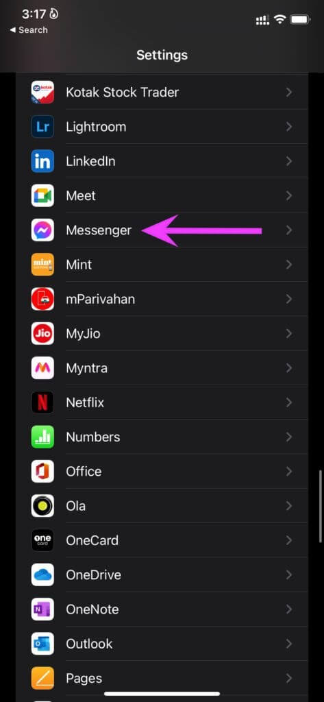 open-messenger-menu-Facebook-Messenger-Story-Not-Showing-473x1024-1 أهم 9 طرق لإصلاح عدم ظهور قصة Facebook Messenger على iPhone و Android