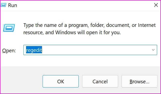 open-registry-editor-5 أفضل 8 طرق لإصلاح عدم عمل الإضاءة الليلية في Windows 11