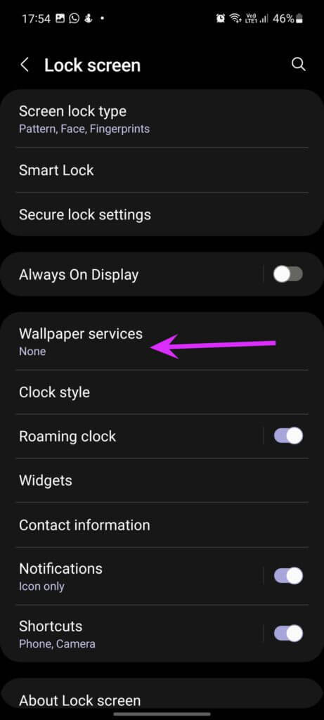 open-wallpaper-services-Remove-Ads-from-Samsung-Galaxy-Phone-Lock-Screen-461x1024-1 أفضل طريقتين لإزالة الإعلانات من شاشة قفل هاتف Samsung Galaxy
