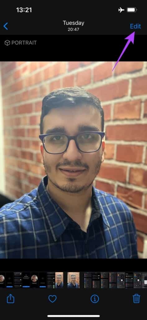 portrait-mode-1-473x1024-3 كيفية تحرير صور في الوضع الرأسي على iPhone