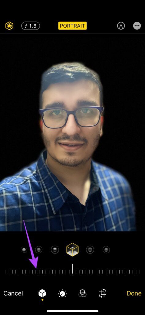 portrait-mode-7-1-473x1024-1 كيفية تحرير صور في الوضع الرأسي على iPhone