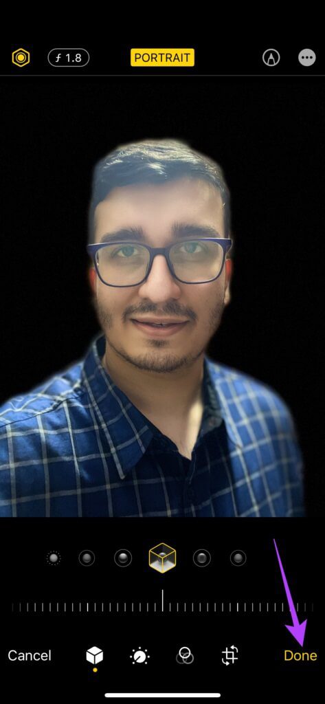 portrait-mode-7-473x1024-2 كيفية تحرير صور في الوضع الرأسي على iPhone