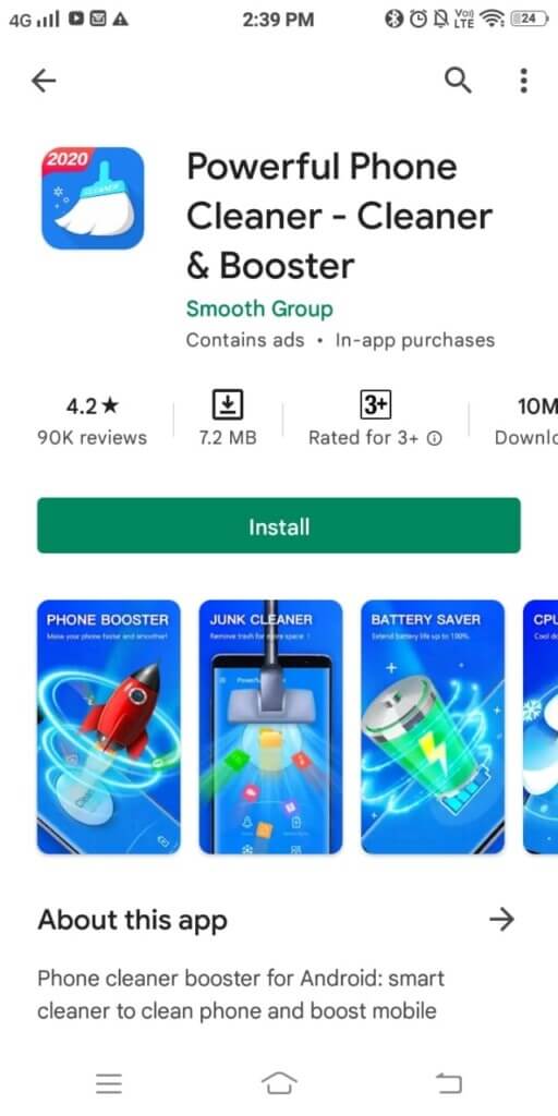 powerful-phone-cleaner-512x1024-1 أفضل 8 تطبيقات لتنظيف الهاتف لنظام Android