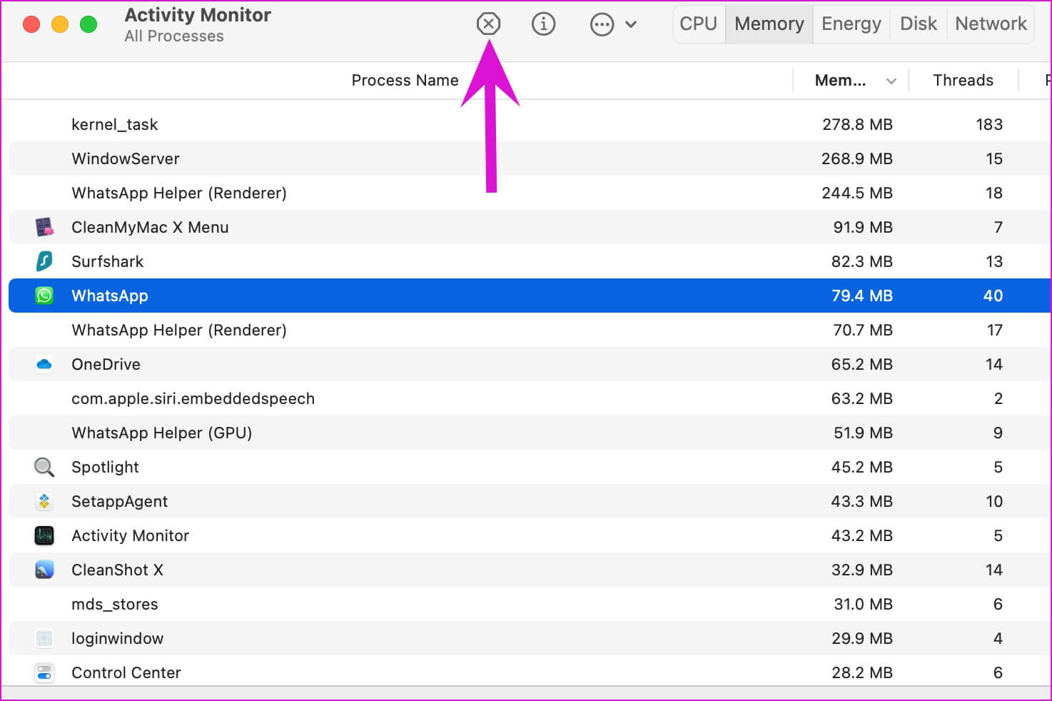 quit-whatsapp-on-mac-Fix-WhatsApp-Desktop-QR-Code-Not-Loading-or-Working أفضل 9 طرق لإصلاح عدم تحميل أو عدم عمل رمز QR في WhatsApp على سطح المكتب