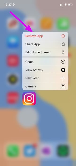 remove-instagram أفضل 7 طرق لإصلاح عدم عمل إضافة ملصق Instagram