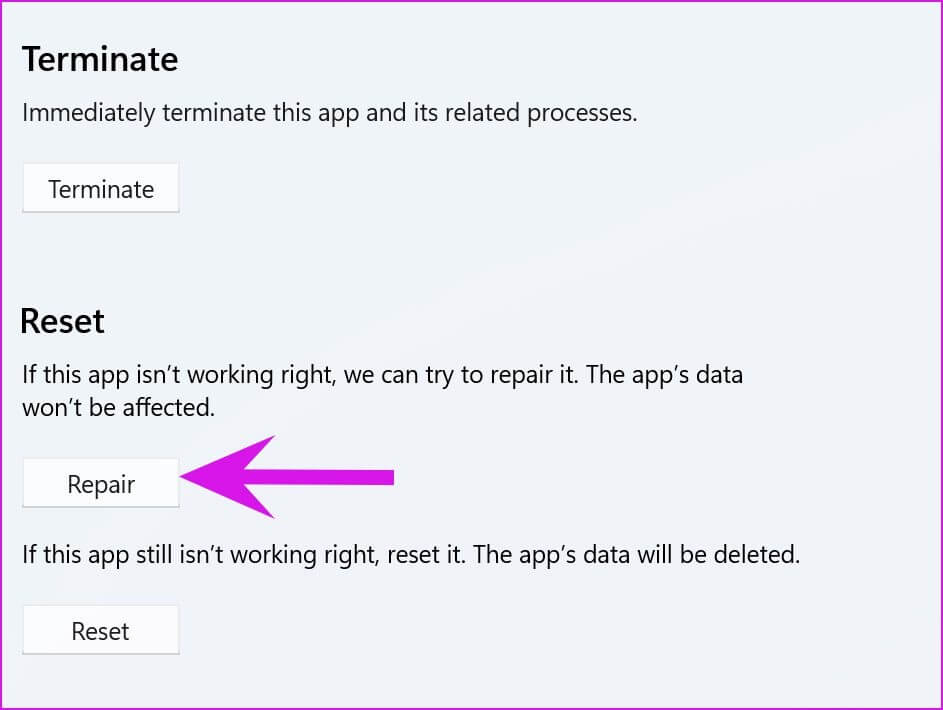 repair-mail-app-fix-mail-app-not-working-on-windows-11 أهم 8 طرق لإصلاح عدم عمل البريد والتقويم على Windows 11