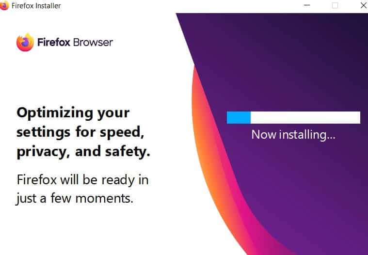 run-the-firefox-installer إصلاح Firefox قيد التشغيل بالفعل