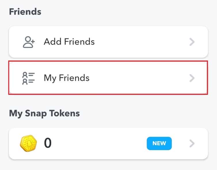 scroll-down-and-tap-my-friends- كيفية المتابعة على Snapchat