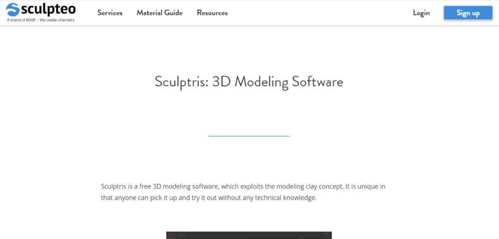 sculptris-1024x491-1 26 أفضل برامج النمذجة ثلاثية الأبعاد